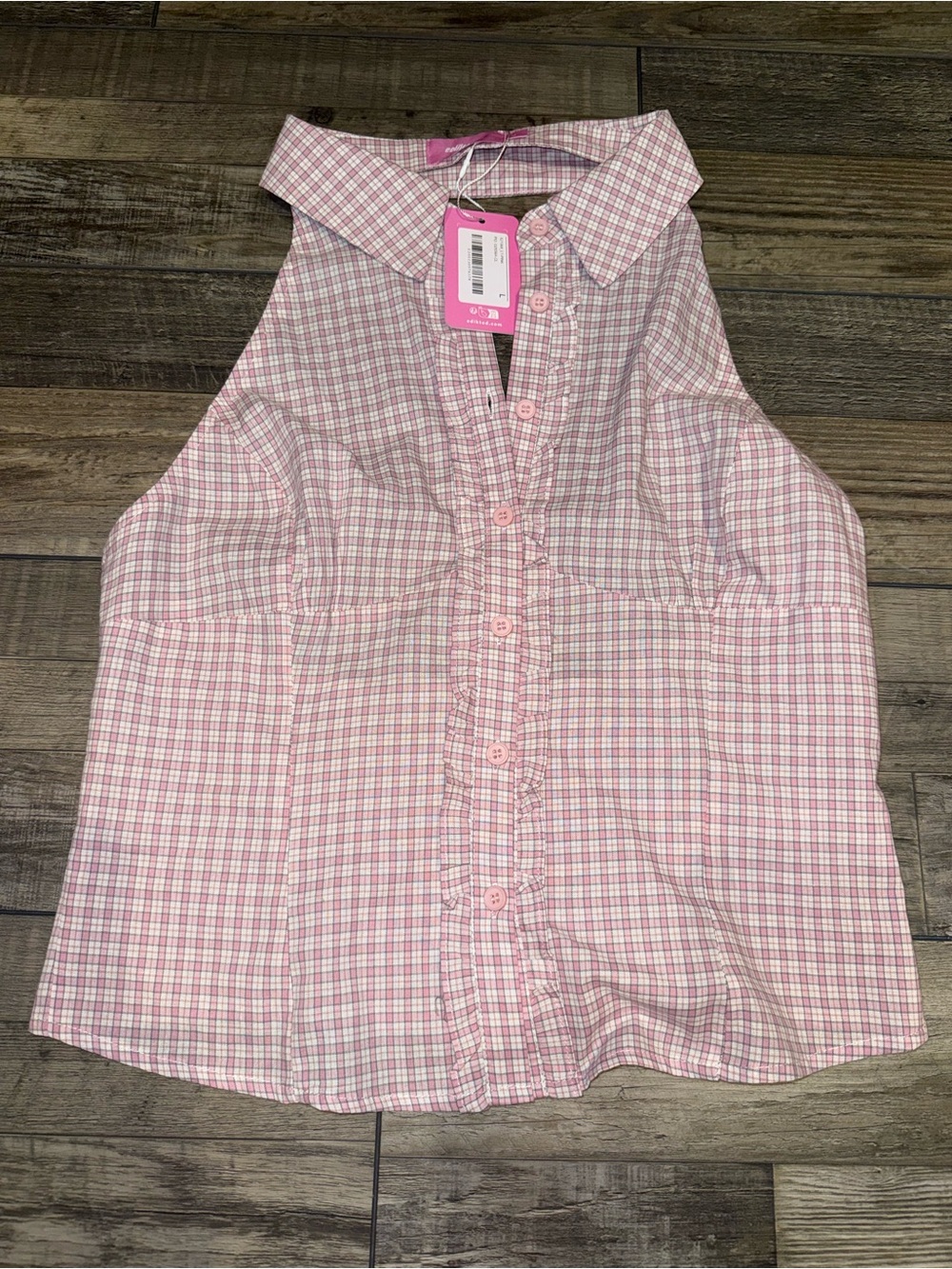 Edikted Halter Top Large NWT